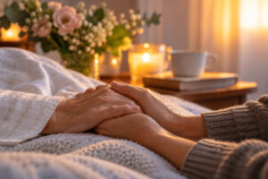 What are the signs that someone is dying?